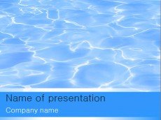 Free water PowerPoint template presentation