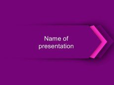 Free purple powerpoint template presentation