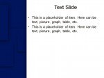 Free Blue squares powerpoint template presentation slide-1