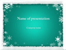 free winter coming powerpoint template