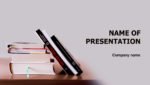 Good Books powerpoint template presentation