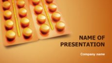 Medicines For Health powerpoint template presentation